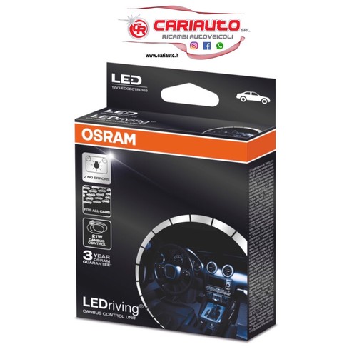 Coppia resistenze osram canbus - coppia,