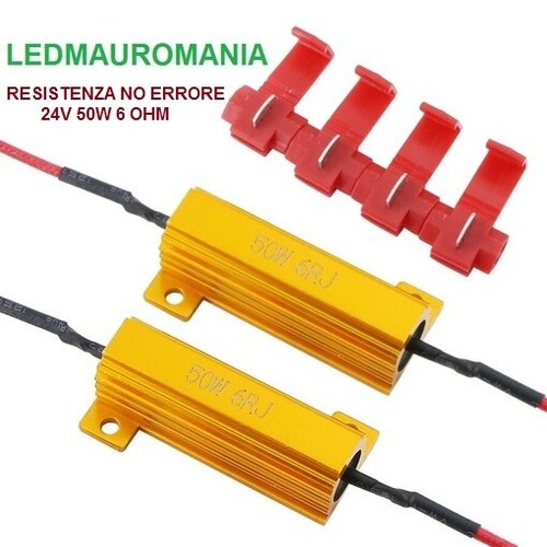 Resistenza 24v camion - resistenza,