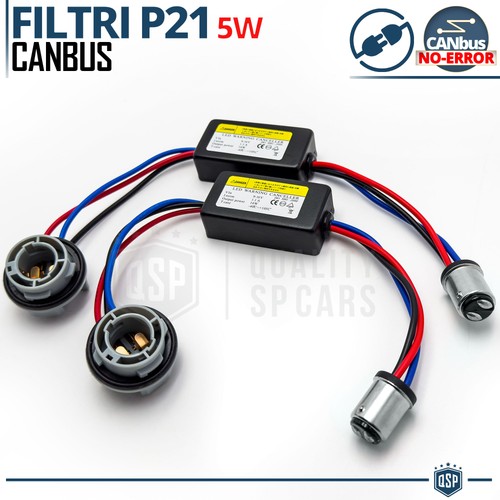 Filtri resistenza canbus p21 - 2,