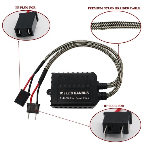 Coppia resistenze cambus - coppia, h7
