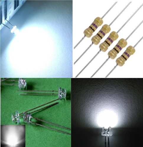 Diodi led bianco freddo - pz.,