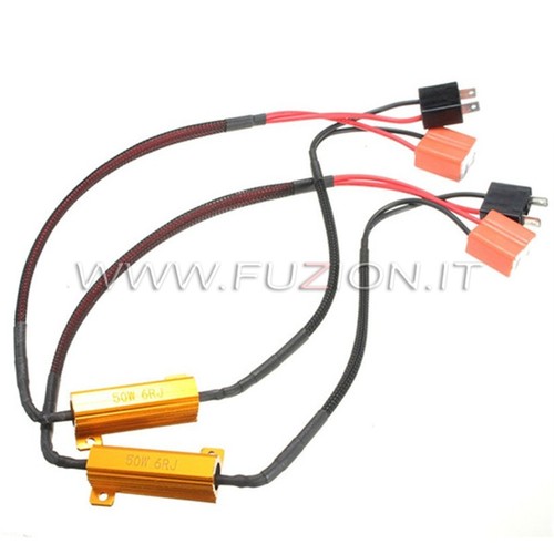 Resistenze plug play - h7,