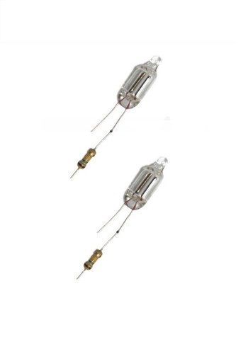 Lampadina neon indicatore - 2x,