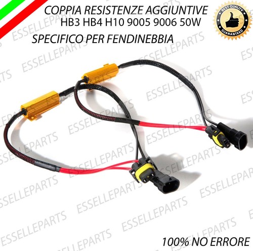 Coppia resistenze canbus 50w - canbus,