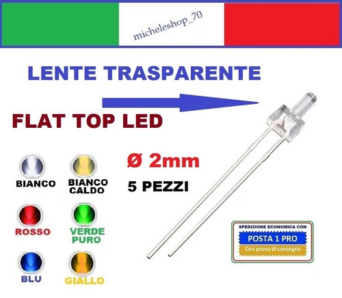 Diodo led diametro lente - led, 2
