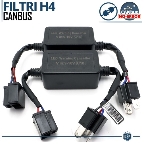 Filtri resistenze canbus h4 - filtri,
