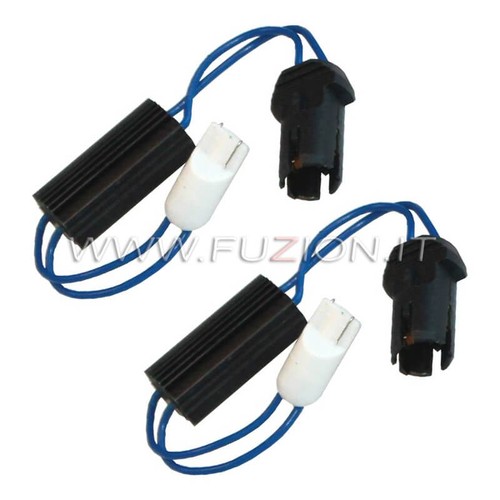 Resistenze led t10 w5w plug - t10,