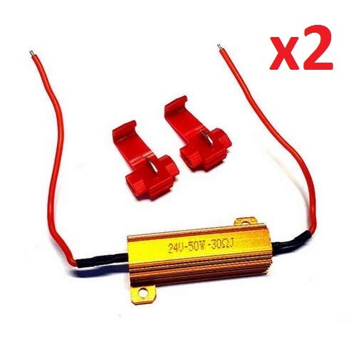 Resistenze 24v max 50w - 2x,